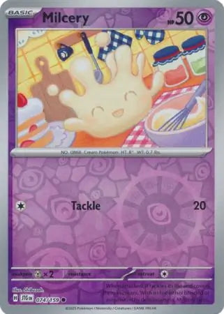 Journey Together Milcery #74/159 reverse holo